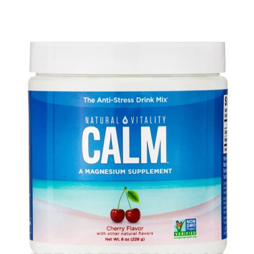 Natural Vitality Natural Calm, Cherry Flavor - 8 oz (226 Grams)