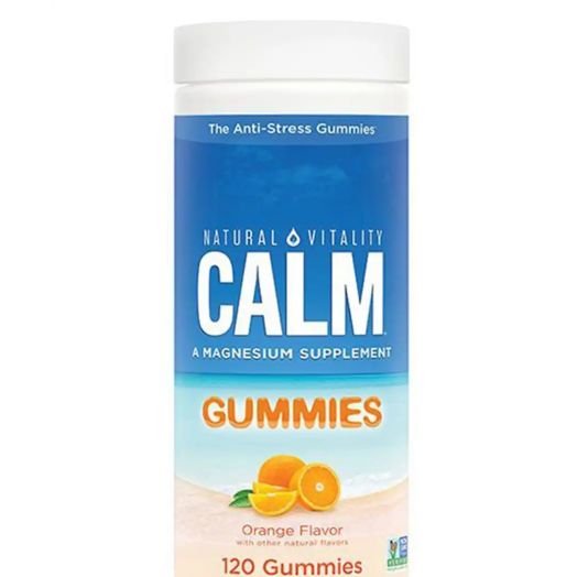 Natural Vitality Calm Gummies Orange Flavor - 120 Gummies