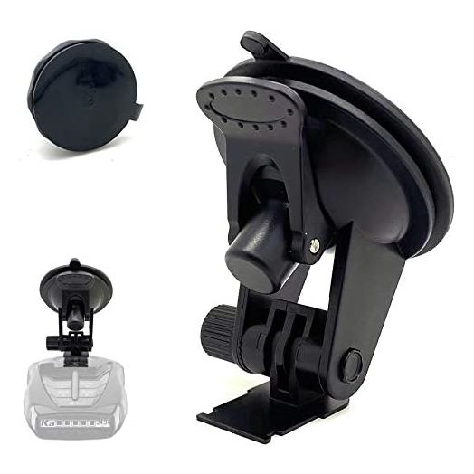 Super Suction Radar Detector Windshield Suction Cup Mount for Cobra Radar Detector iRadar ESD SPX RAD 480i 450 380 7800BT Radar