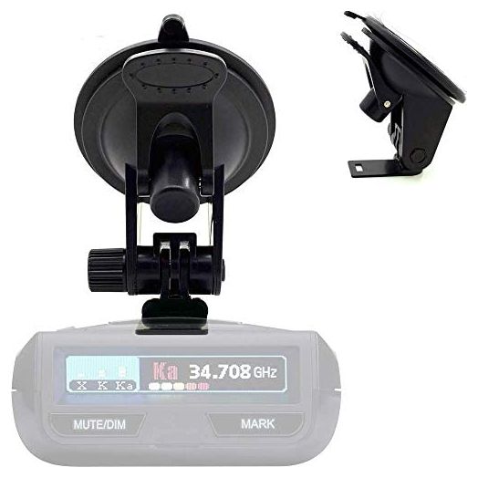 ChargerCity Car Truck Windshield Super Suction Cup Mount for UNIDEN R1 R2 R3 R4 DFR3 DFR6 DFR7 DFR8 DFR9 Radar Detector (not for Models not listesd)