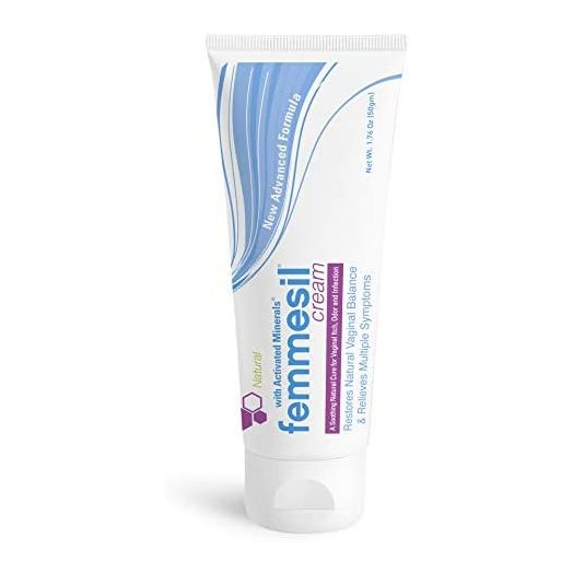 Feminine Care Vaginal Cream for Relief from yeast infections vaginal itch & irritation and restoration of vaginal balance by Femmesil - 50gm tube