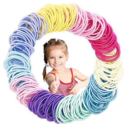 200pcs Hair Ties for Kids Hair Ties Toddler Girls Hair Ties for Girls Elastic Hair Bands Small Hair Ties for Kids