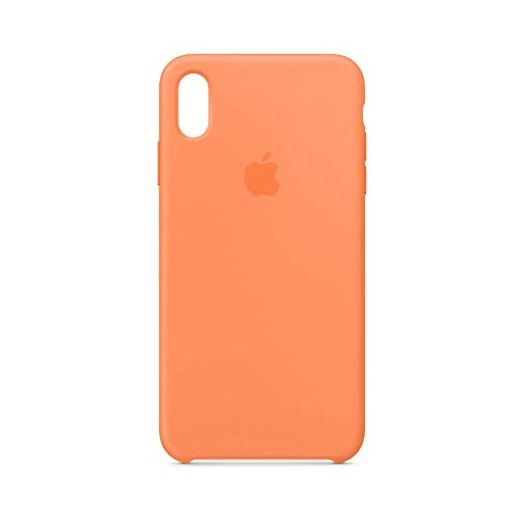 Apple iPhone Xs Max Silicone Case - Papaya Orange