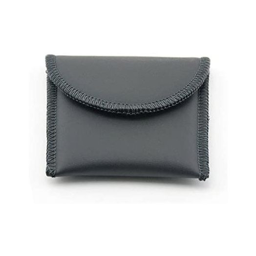 Hearing Aid Pouch - Carrying Storage Pouch Soft Small Protective Velco Fastens Wallet Purse