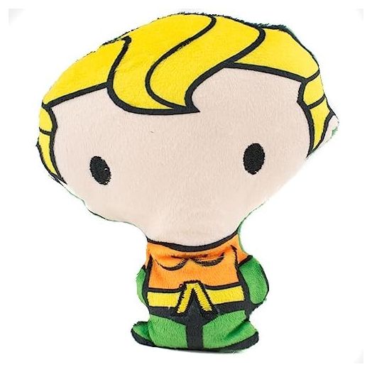 Buckle-Down Dog Toy Plush Chibi Aquaman Standing Pose