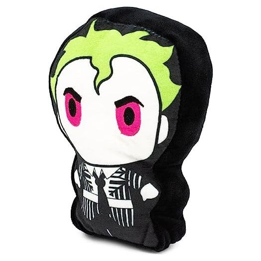 Buckle-Down Dog Toy, Horror, Plush Squeaker Chibi Beetlejuice Standing Pose,DTPT-WMVL