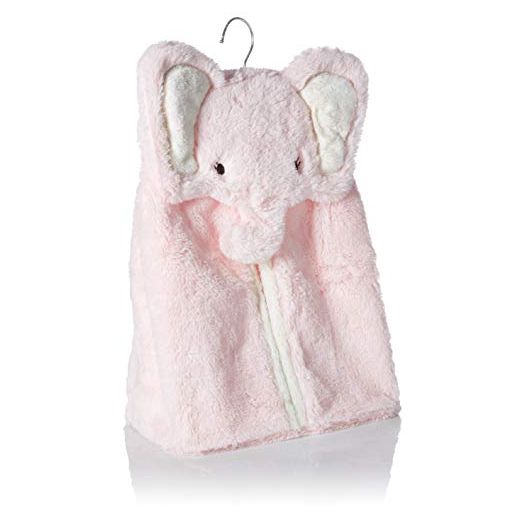 Levtex Baby Pink Elephant Diaper Stacker