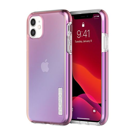 WM-IPH-1977-PPIR Incipio DualPro Platinum for iPhone 11 & iPhone XR - Purple Iridescent