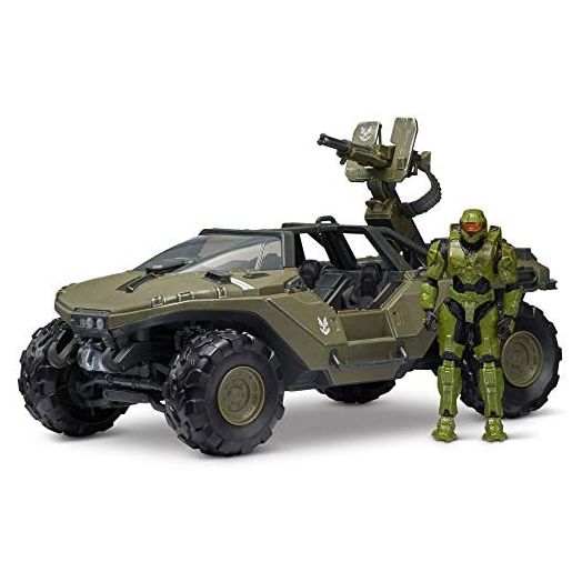 Halo 4" “World of Halo” Deluxe Vehicle & Figure Pack – Warthog with Master Chief