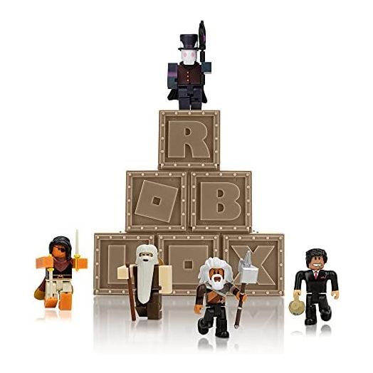 Roblox Action Collection - Series 10 Mystery Figure 6-Pack [Includes 6 Exclusive Virtual Items]