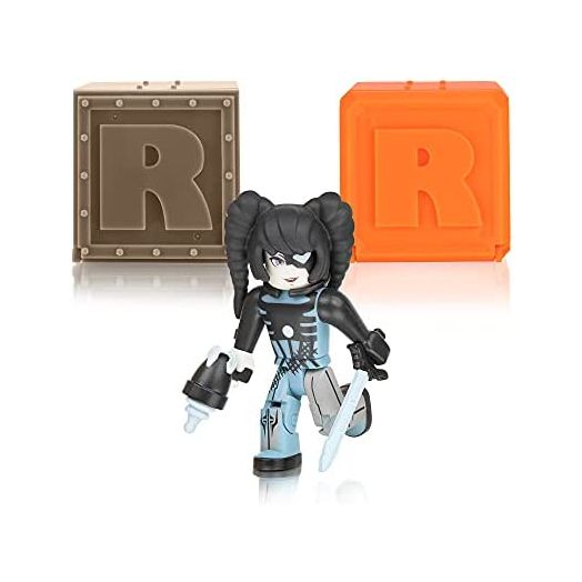 Roblox Action Collection - Star Sorority: Zara The Cyborg Figure Pack + Two Mystery Figure Bundle [Includes 3 Exclusive Virtual Items]