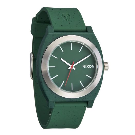 NIXON Time Teller OPP A1361 - Olive Speckle -100m Water Resistant Unisex Analog Fashion Watch (40mm Watch Face, 20mm PU/Rubber/Silicone Band)