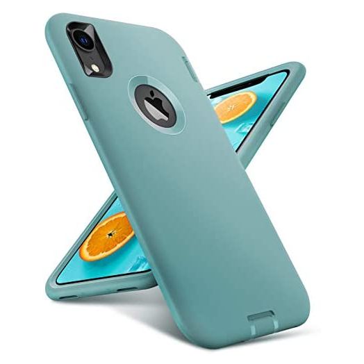 ORIbox Case Compatible with iPhone XR Case, Soft-Touch Finish of The Liquid Silicone Exterior Feels