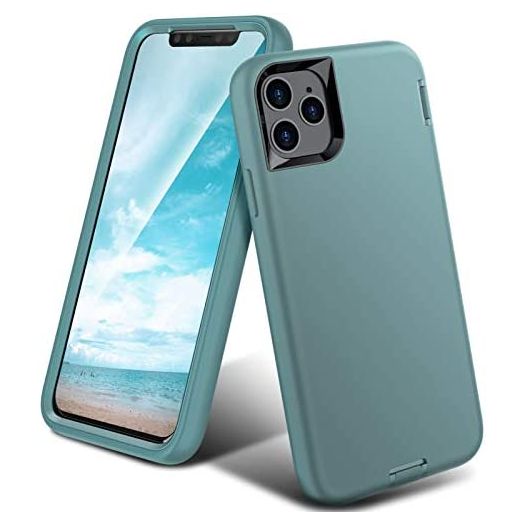 ORIbox Case Compatible with iPhone 11 Pro Case, Soft-Touch Finish of The Liquid Silicone Exterior Feels