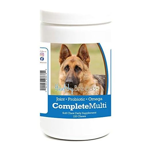 Healthy Breeds German Shepherd All in One Multivitamin Soft Chew 120 Count