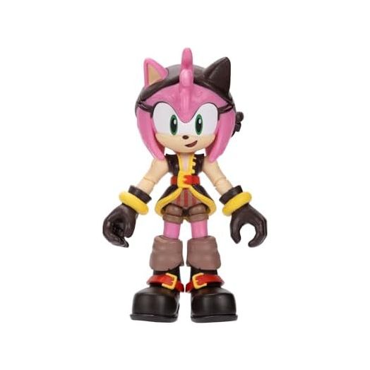 Sonic Prime 5-inch Black Rose - No Place Action Figure 13 points of Articulations. Ages 3+ (Officially licensed by Sega and Netflix)