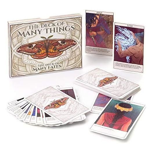 Stratagem 49 Hand-Illustrated Fantasy Tabletop Game, DND 5e Deck of Many Things & Fates
