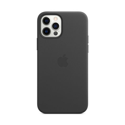 iPhone 12 | 12 Pro Leather Case with MagSafe - Black