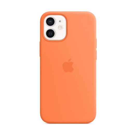 Apple iPhone 12 Mini Silicone Case with MagSafe - Kumquat