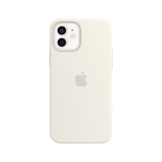 iPhone 12 | 12 Pro Silicone Case with MagSafe - White