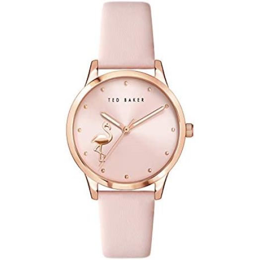 Ted Baker 34 mm Fitzrovia Flamingo 3-Hand Watch