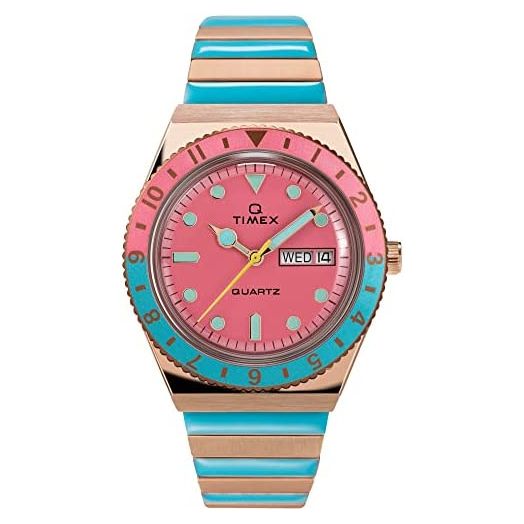 Timex 36 mm Q Timex - Malibu Stainless Steel Case