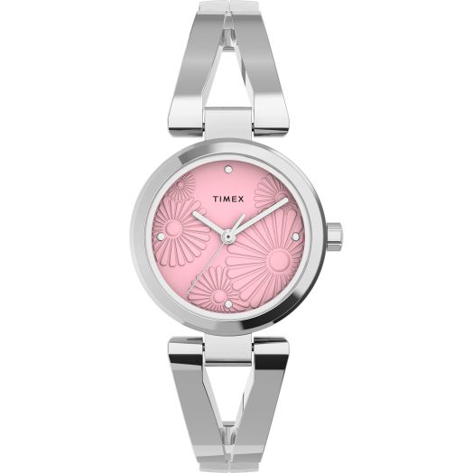 Timex Women's Stretch Bangle Floral 25mm Watch