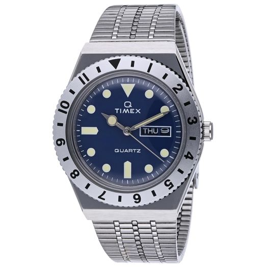 Timex Men's Q Diver 38mm TW2V18300ZV Quartz Watch