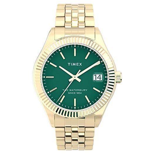 Timex 34 mm Waterbury Legacy 3-Hand Bracelet Watch