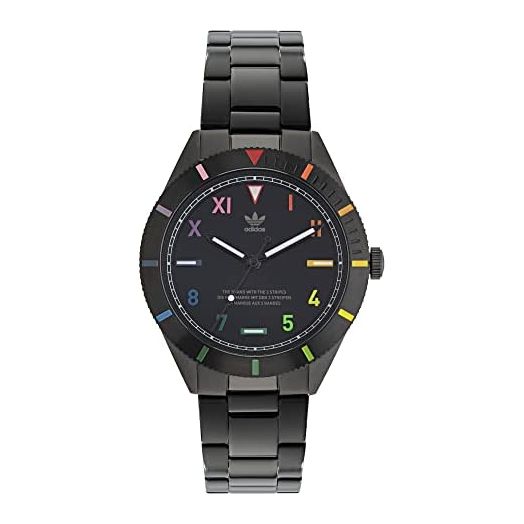 Adidas Stainless Steel Black Bracelet Watch (Model: AOFH220562I)
