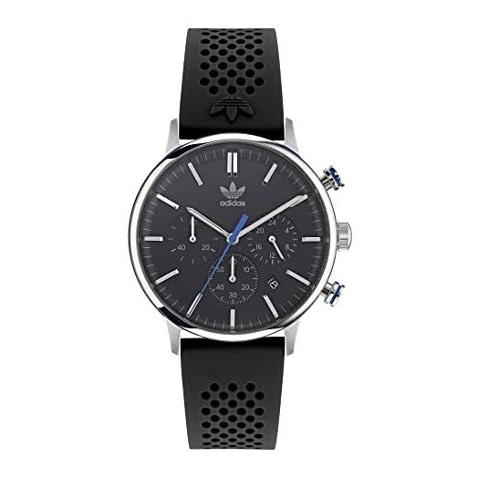 Adidas Black Silicone Strap Watch (Model: AOSY220162I)