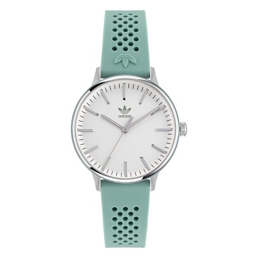 Adidas Green Silicone Strap Watch (Model: AOSY220682I)