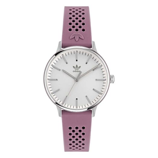 Adidas Pink Silicone Strap Watch (Model: AOSY220692I)