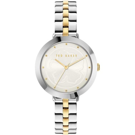 Ted Baker Ammy Magnolia Stainless Steel Two-Tone Bracelet Watch (Model: BKPAMF2109I)