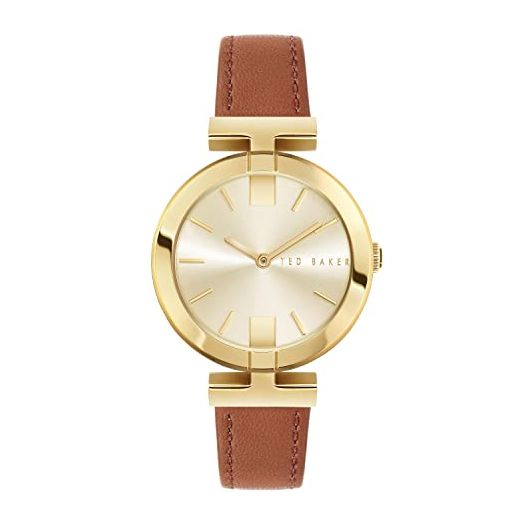 Ted Baker Darbey Tan Leather Strap Watch (Model: BKPDAF2059I)