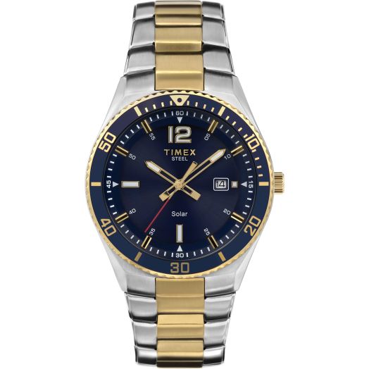 Timex Men's Solar Premium Dress 43mm Watch