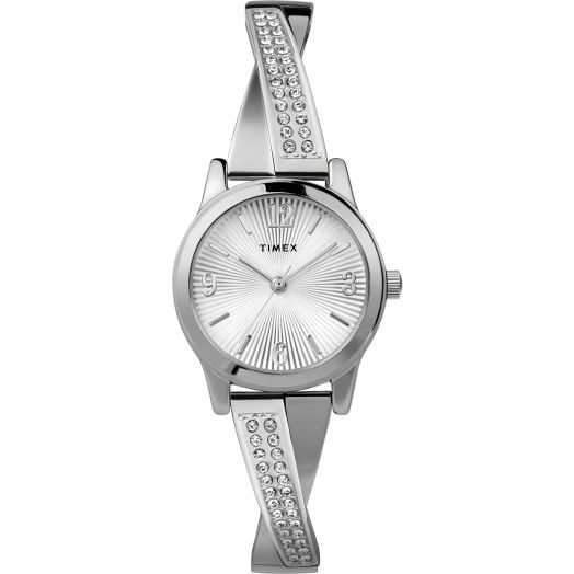 Timex Women's Main Street 25mm Semi Bangle Watch
