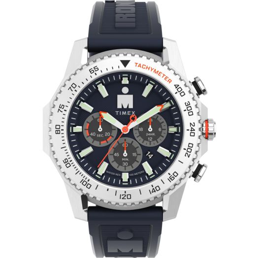 Timex Men's Ironman Adrenaline 48mm Watch - Black Strap Black Dial Black Case