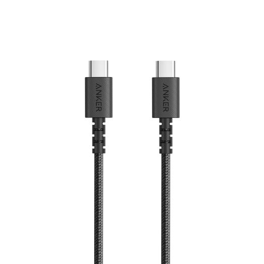 Anker PowerLine Select+ USB-C to USB-C Cable 6ft, USB-IF Certified - Black