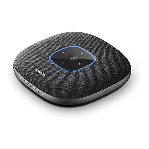 Anker PowerConf S3 Bluetooth Speakerphone with 6 Mics, Enhanced Voice Pickup, 24H Call Time, App Control, Bluetooth 5, USB C, Conference Speaker Compatible with Leading Platforms, Home Office