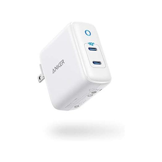 iPhone Charger USB-C, Anker 40W 2-Port PIQ 3.0, PowerPort III Duo Type C Foldable Fast Charger, Power Delivery for iPhone 13/13 Mini/13 Pro/13 Pro Max/12/11, Galaxy, Pixel, iPad/iPad Mini, and More