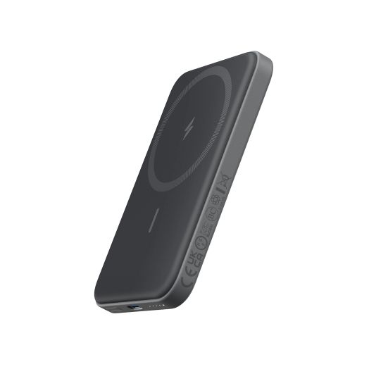 Anker Magnetic Portable Charger, 5,000mAh Wireless Portable Charger with USB-C Cable, Battery Pack, Magsafe-Compatible with iPhone 15/15 Plus/15 Pro/15 Pro Max, iPhone 14/13/12 Series and more