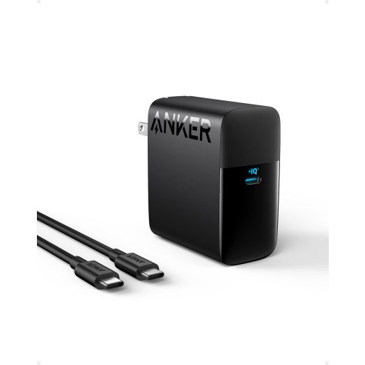 Mac Book Pro Charger, 100W USB C Charger, Anker Compact and Foldable Fast Charger for MacBook Air, Samsung Galaxy, iPad Pro, and All USB C Devices, 5 ft USB C to USB C Cable Included