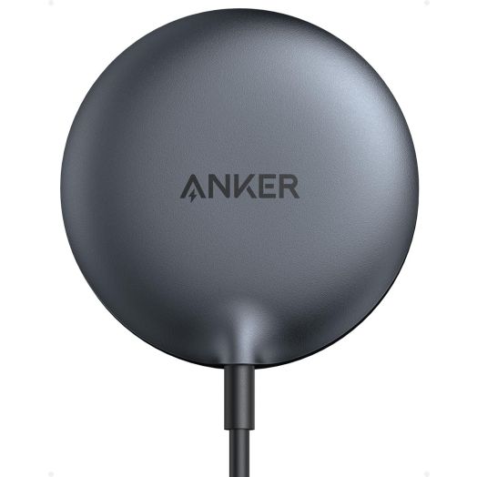 Anker MagSafe Charger Compatible, MagGo Magnetic Wireless Charger (Pad), Qi2 Certified 15W Wireless Charger, for iPhone 15/15 Plus/15 Pro/15 Pro Max/14/13/12 Series (Charger Not Included)