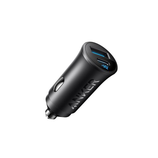 Anker USB-C Car Charger, 30W 2-Port Type-C Car Adapter, iPhone Car Charger with PowerIQ 3.0, for iPhone 15/14/13/12 Series, Samsung Galaxy S23/S22/S21 Series, iPad Pro, AirPods, and More