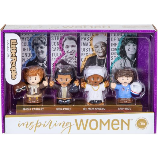 Little People Fisher-Price Collector Inspiring Women Special Edition Action Figure Set, 4 Pieces