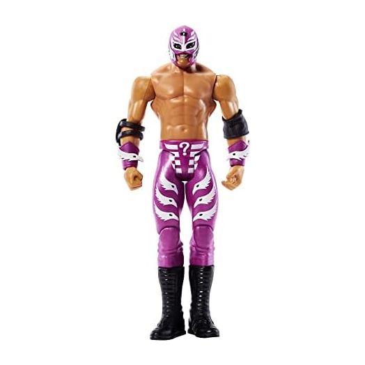Mattel WWE Basic Action Figure, Rey Mysterio, Posable 6-inch Collectible for Ages 6 Years Old & Up