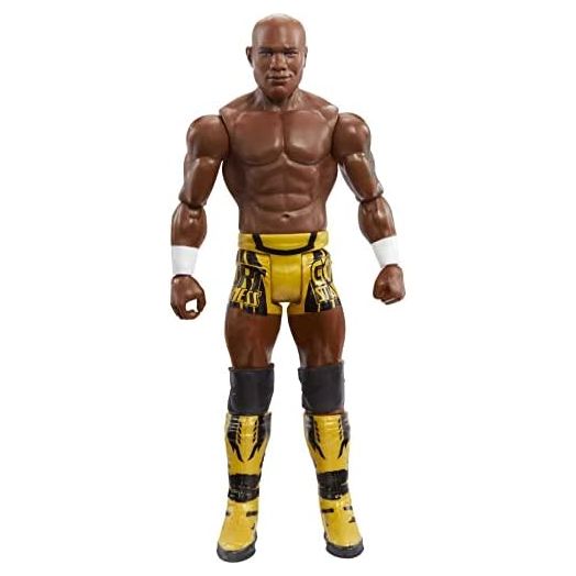 Mattel WWE Basic Action Figure, Shelton Benjamin, Posable 6-inch Collectible for Ages 6 Years Old & Up
