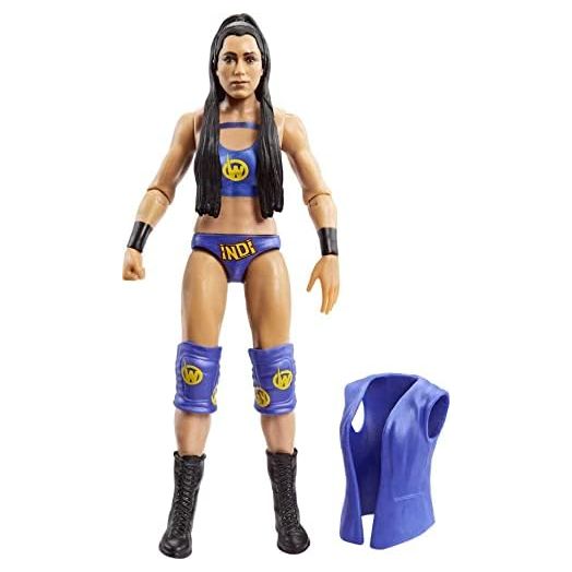 Mattel WWE Basic Action Figure, Indi Hartwell, Posable 6-inch Collectible for Ages 6 Years Old & Up