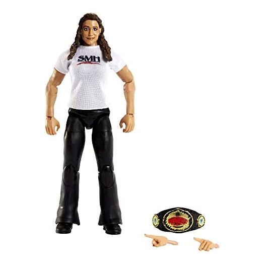 WWE MATTEL Stephanie McMahon Elite Collection Action Figure, 6-inch Posable Collectible Gift for WWE Fans Ages 8 Years Old & Up,Multicolor,HDF33